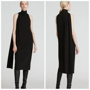 Halston Lillie Midi Jersey Dress